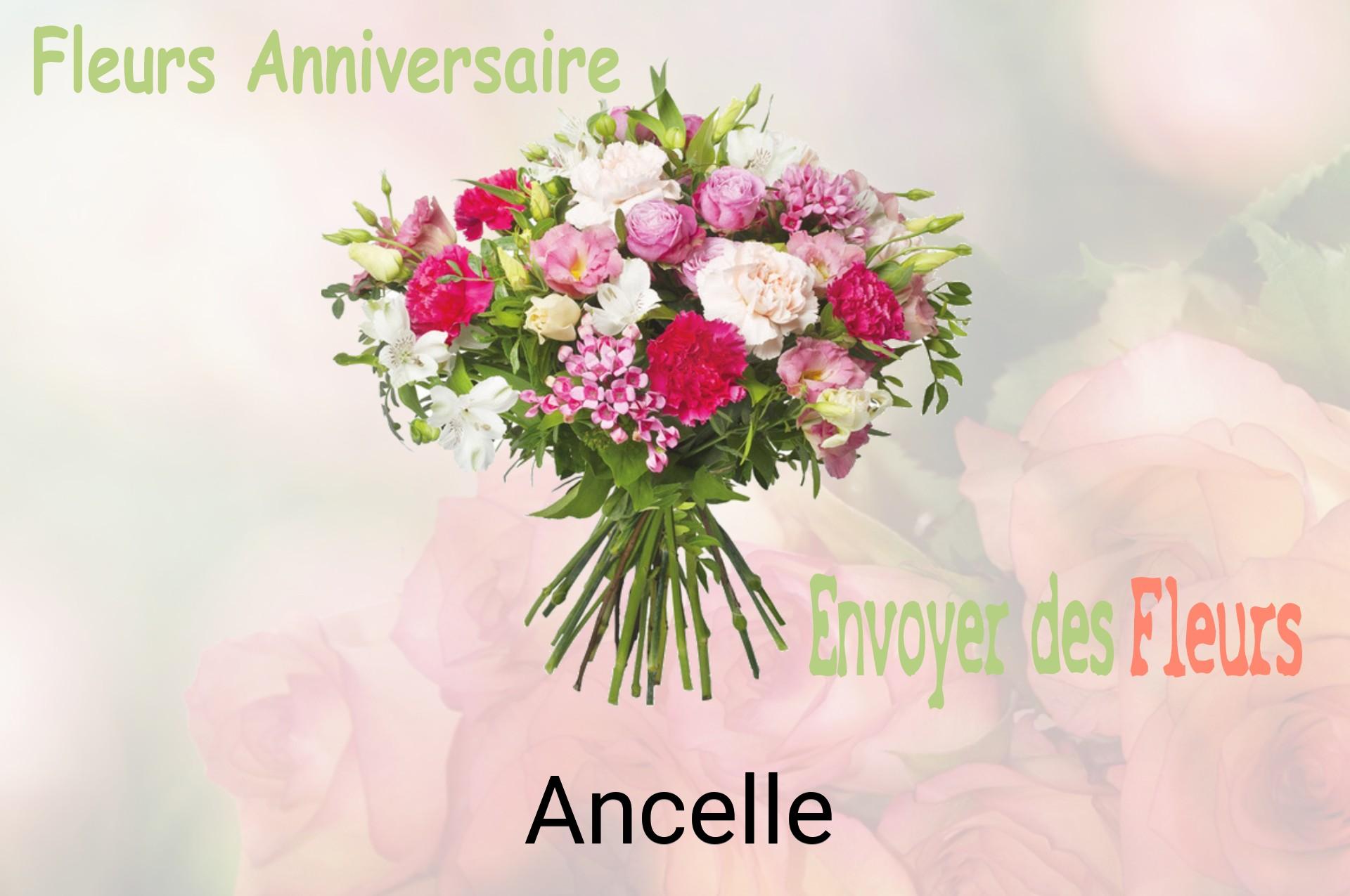 Bouquet de fleurs d’anniversaire livré à Ancelle